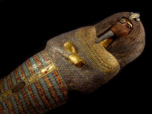 Pharoah Akhenatens kista, mm7864; 18:e dynastin; Nya riket; Egypten; The Egyptian M..., 2009 (foto) av Kenneth Garrett