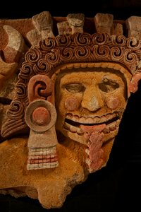Största Aztekerna; MM7677; Mexico City; Mexico; NMAH; Tenochtitlan; Aztec; Ahui..., 2008 (foto) av Kenneth Garrett