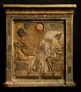 mm7864; Egypten; Amarna; Solens faraoner; Egyptiska museet; Arkeologi, Akhenat..., 2009 (foto) av Kenneth Garrett