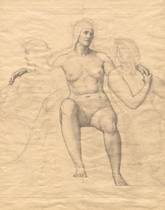 Allegoriska kvinnofigurer av Kenyon Cox