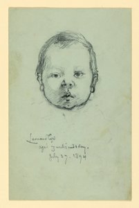 Porträtt av Leonard Cox av Kenyon Cox