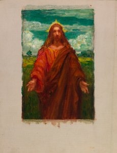 Studie för "Kristus" av Kenyon Cox