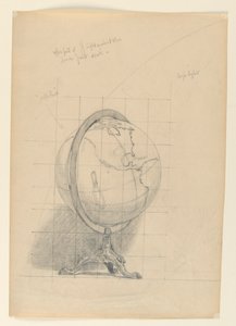 Studera för "Mathematics", "The Sciences," Library of Congress, Washington D.C. av Kenyon Cox
