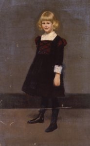 Utan titel, Porträtt av en ung flicka, ca. 1900. av Kenyon Cox