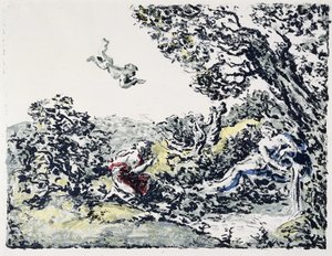 Landskapsalbum: La Source, 1900 (litografi i färger) av Ker Xavier Roussel