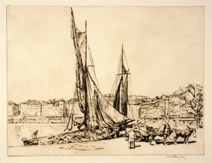 Hamnen i La Ciotat av Kerr Eby
