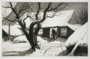 Ladugård, Friendship, Maine av Kerr Eby