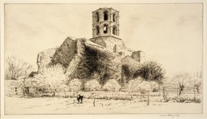 Prästens trädgård, Arles av Kerr Eby