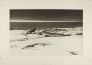 Vinter på ön av Kerr Eby
