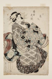 ?yodo of the Tsuru-r? (Tsuru-r? ?yodo) (colour woodblock print) av Kikukawa Eizan