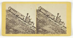 Ascending Mount Washington, 185575. Skapare: Kilburn Brothers, BW Kilburn.