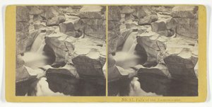 Falls of the Ammonoosuc, 185575. Skapare: Kilburn Brothers, BW Kilburn. av Kilburn Brothers, BW Kilburn