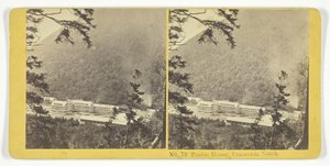 Profil House, Franconia Notch, 185575. Skapare: Kilburn Brothers, BW Kilburn.