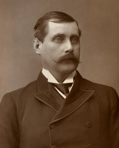 FH Macklin, brittisk skådespelare, 1888 av Kingsbury and Notcutt
