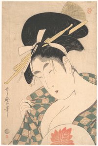 En kurtisan av Kitagawa Utamaro