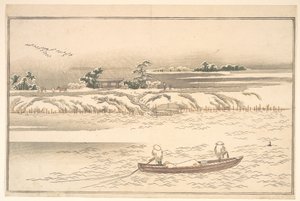 Bok av Ehon Ginsekai (Världen i silver) av Kitagawa Utamaro