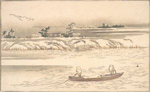Ehon Ginsekai bok The World in Silver, sent på 1800-talet 1800-talet. av Kitagawa Utamaro
