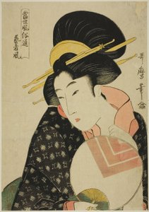 Connoisseurs of Contemporary Manners (Tosei fozoku tsu): The Geisha Style av Kitagawa Utamaro