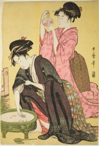 Guldfisk av Kitagawa Utamaro