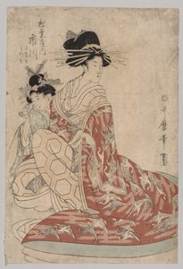 Ichikawa av barr av Kitagawa Utamaro