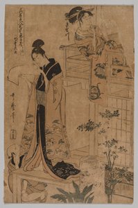 Ingen titel, 1753-1806. av Kitagawa Utamaro
