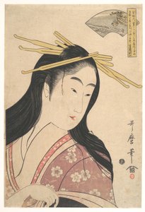 Tetsukuri no Tamagawa, ur serien ”Sex Tama-floder” (Mu Tamagawa) av Kitagawa Utamaro