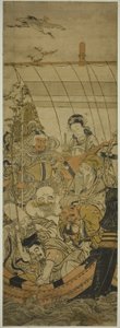 Skattskeppet av Kitao Shigemasa
