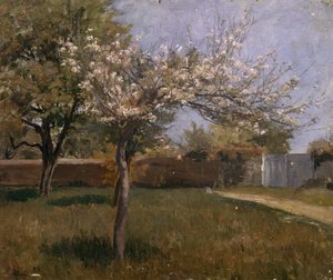 Ingen titel skriven på dias (målning) av Kitty Lange Kielland