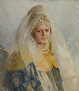 Boyars fru av Klavdiy Vasilievich Lebedev