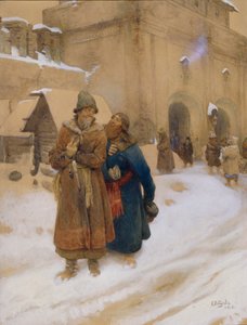 Podyachy, 1913 av Klavdiy Vasilievich Lebedev