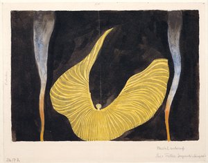 Loïe Fuller i dansen Ärkeängeln, 1902