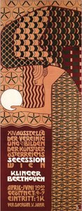 Affisch för Vienna Secession-utställningen, 1902