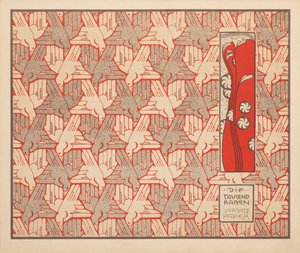 De tusen korparna, 1901. av Koloman Moser