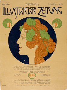 Österrikes illustrerade tidning, 1900. av Koloman Moser