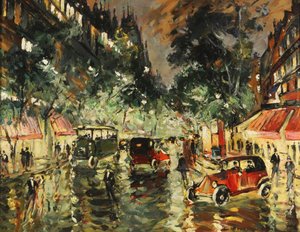 Regnig natt i Paris, 1930-talet