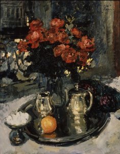Rosor och violer, 1912