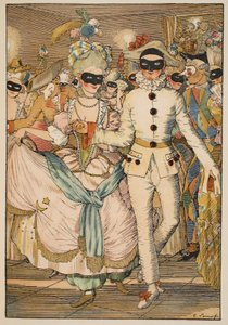 Bal mask av Konstantin Andreevic Somov