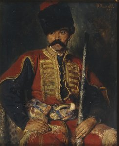 En Zaporozhiansk kosack, 1884
