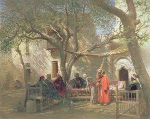 Dervischer i Kairo av Konstantin Egorovich Makovsky