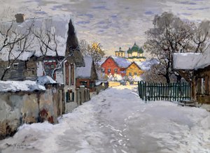 Vinternatt, ett hörn av Pskov