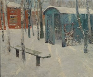 Tidig snö av Konstantin Konstantinovich Pervukhin