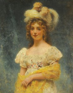 Makovsky Gul sjal av Konstantin Makovsky
