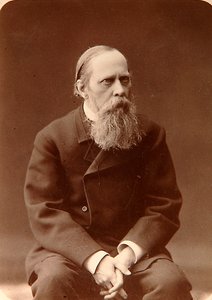 Mikhail Saltykov-Shchedrin, rysk författare, 1880-talet av Konstantin Schapiro
