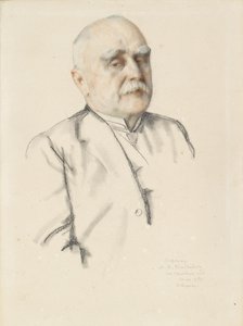Porträtt av Mikhail Vasilievich Braikevich, 1934 av Konstantin Somov