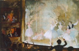 Rysk balett, Champs-Elysees: Les Sylphides, 1932