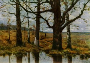 Höstlandskap, c1908, 1965.