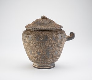Cinerary urna, tidigt 800-tal av Korean School