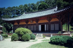 Temple of Pusok-sa, ombyggd 1358
