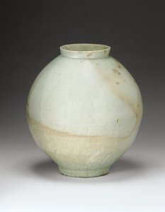 Moon jar, Choson Period (porslin)