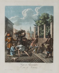 Pristenokspelet, ca 1812